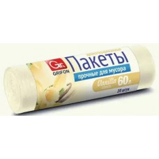 МЕШКИ Д МУСОРА 60Л GRIFON 20ШТ