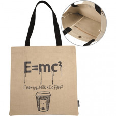 СУМКА-ШОППЕР 34*35,5СМ "E=MC"