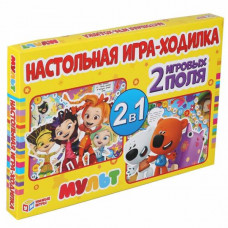 ИГРА НАСТОЛЬНАЯ ХОДИЛКА  2 В 1 МУЛЬТИМИКС