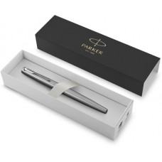 РУЧКА ПОДАРОЧНАЯ ПЕРЬЕВАЯ PARKER JOTTER CORE СИНЯЯ 1,0ММ ЦВЕТ КОРПУСА ХРОМ
