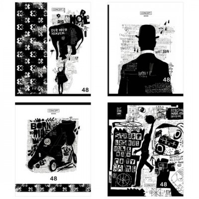 ТЕТРАДЬ 48Л ЛИНИЯ "CONCEPTBOOK"