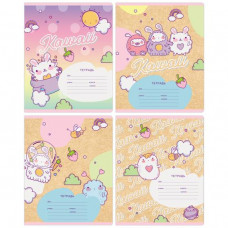 ТЕТРАДЬ 12Л КЛЕТКА "KAWAII"