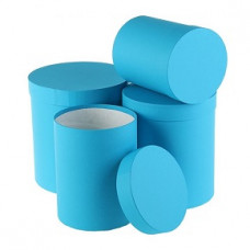 КОРОБКА ПОДАРОЧНАЯ КРУГЛАЯ 30*30*17СМ