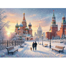 ПАЗЛЫ 500 ЭЛЕМЕНТОВ "ЗИМНЯЯ МОСКВА"
