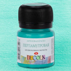 КРАСКИ АКРИЛ НП ДЕКОЛА ПЕРЛАМ 20МЛ ЗЕЛЕНАЯ