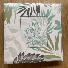 ФОТОАЛЬБОМ 400Ф 10*15 "БУДЬ СЧАСТЛИВ" НА КОЛЬЦАХ