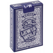 КАРТЫ ИГРАЛЬНЫЕ "LOVIS&WOLF BLUE" КОЛОДА 54 КАРТЫ