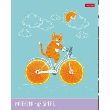 ТЕТРАДЬ 48Л "КОТИК АПЕЛЬСИНКА"