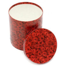 КОРОБКА ПОДАРОЧНАЯ КРУГЛАЯ 23*23*25 СМ