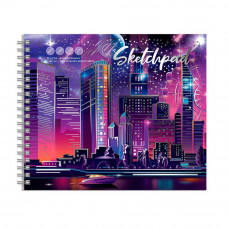 СКЕТЧПАД НА ГРЕБНЕ А5+ 30 Л 160Г/М2 "ФЕНИКС" РИСОВАЛЬНАЯ БУМАГА