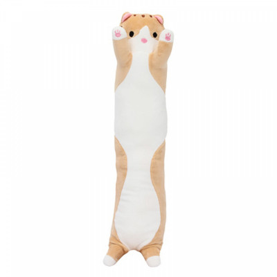 ИГРУШКА-ПОДУШКА CAT 50СМ КОРИЧНЕВЫЙ