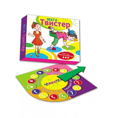 ИГРА НАПОЛЬНАЯ "МЕГА ТВИСТЕР"