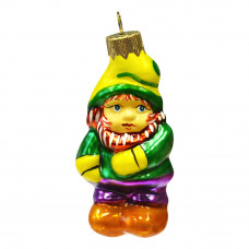 ИГРУШКА СТЕКЛЯННАЯ "ГНОМ" 