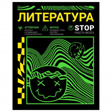 ТЕТРАДЬ 48Л КЛЕТКА "НЕОНОВЫЙ СМАЙЛ. ЛИТЕРАТУРА"