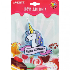 СВЕЧИ ДЛЯ ТОРТА STAR ЕДИНОРОГ 10,7СМ