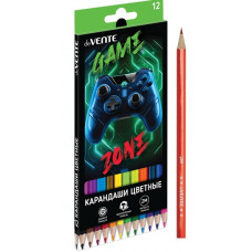 КАРАНДАШИ ЦВЕТНЫЕ 12ЦВ "ИГРОК" КАРАНДАШИ ЦВЕТНЫЕ 12ЦВ "ИГРОК"