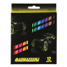 ФЛОМАСТЕPЫ "SPEED RACING" 12 ЦВ СМЫВАЕМЫЕ ФЛОМАСТЕPЫ "SPEED RACING" 12 ЦВ СМЫВАЕМЫЕ