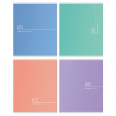 ТЕТРАДЬ 96Л КЛЕТКА "PASTEL COLOR"