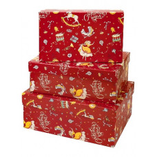 КОРОБКА ДЛЯ УПАКОВКИ ПОДАРКА ПРЯМОУГ 23*16*9,5СМ MILAND