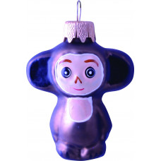 ИГРУШКА СТЕКЛЯННАЯ ЧЕБУРАШКА
