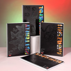 ТЕТРАДЬ 96Л КЛЕТКА А4 "ANIMALS PRINT"