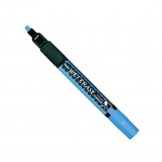 МАРКЕР МЕЛОВОЙ PENTEL WET ERASE MARKER КРУГЛЫЙ/КЛИН СИНИЙ