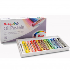МЕЛКИ ПАСТЕЛЬ МАСЛЯНАЯ PENTEL 16 ЦВЕТОВ