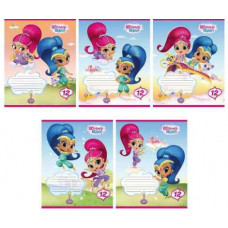 ТЕТРАДЬ 12Л ЛИНИЯ "SHIMMER AND SHINE"