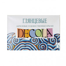 КРАСКИ АКРИЛОВЫЕ НАБОР НЕВСКАЯ ПАЛИТРА DECOLA ГЛЯНЕЦ 6ЦВ КРАСКИ АКРИЛОВЫЕ НАБОР НЕВСКАЯ ПАЛИТРА DECOLA ГЛЯНЕЦ 6ЦВ