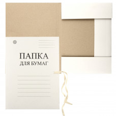 ПАПКА НА ЗАВЯЗКАХ А4 КАРТОН НЕМЕЛОВАННЫЙ 320Г/М DOLCE COSTO БЕЛАЯ ПАПКА НА ЗАВЯЗКАХ А4 КАРТОН НЕМЕЛОВАННЫЙ 320Г/М DOLCE COSTO БЕЛАЯ