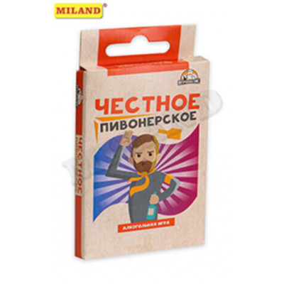 ИГРА НАСТОЛЬНАЯ ЧЕСТНОЕ ПИВОНЕРСКОЕ МИЛЕНД 18+