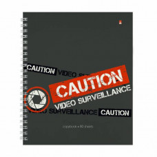 ТЕТРАДЬ 80Л КЛЕТКА "KEEP AWAY"