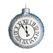 ИГРУШКА УКРАШЕНИЕ "КАРМАННЫЕ ЧАСЫ" 8,5*4,5*7,2СМ