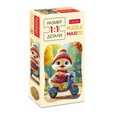 ПАЗЛЫ МАКСИ 20 ЭЛЕМЕНТОВ "УТЕНОК НА СКУТЕРЕ" ПАЗЛЫ МАКСИ 20 ЭЛЕМЕНТОВ "УТЕНОК НА СКУТЕРЕ"