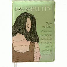 ЕЖЕДНЕВНИК A5 deVENTE160Л 145X205ММ MENTALITY ФИСТАШКОВЫЙ