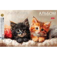 АЛЬБОМ ДЛЯ РИСОВАНИЯ 20 ЛИСТОВ "СЧАСТЛИВЫЕ МУРЧАЛКИ" АКВАРЕЛЬНАЯ БУМАГА АЛЬБОМ ДЛЯ РИСОВАНИЯ 20 ЛИСТОВ "СЧАСТЛИВЫЕ МУРЧАЛКИ" АКВАРЕЛЬНАЯ БУМАГА