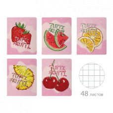 ТЕТРАДЬ 48Л КЛЕТКА "TUTTI FRUITI" ТЕТРАДЬ 48Л КЛЕТКА "TUTTI FRUITI"