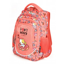РЮКЗАК ШКОЛЬНЫЙ "SCHOOLFORMAT" SOFT 3 KITTEN DONUT