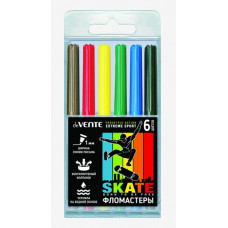 ФЛОМАСТЕРЫ "SKATE" 6ЦВ
