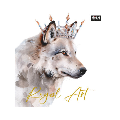 СКЕТЧБУК А5 40Л  ROYAL ART ВОЛЧИЦА