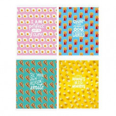 ТЕТРАДЬ 48Л КЛЕТКА "TASTY PATTERN"