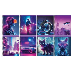 ТЕТРАДЬ 96Л КЛЕТКА "ВИРТУАЛЬНАЯ РЕАЛЬНОСТЬ"
