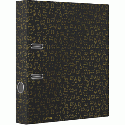 ПАПКА Ф А4/75 deVENTE MY GOLD CATS  МАТОВАЯ
