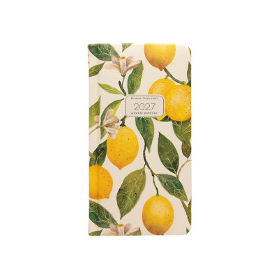 ЕЖЕНЕДЕЛЬНИК А6 2027 BV 168Л "ФЛОРА" РАЙСКИЕ ЛИМОНЫ