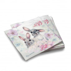 САЛФЕТКИ 33*33 20ШТ ТРЕХСЛОЙНЫЕ КРОЛИКИ