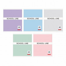 ТЕТРАДЬ 48Л КЛЕТКА "BASIC LINE"