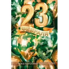 ОТКРЫТКА "23 ФЕВРАЛЯ"