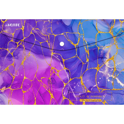 ПАПКА НА КНОПКЕ А4 150МКМ "MARBLE VIOLET"