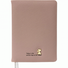 ЕЖЕДНЕВНИК A5 deVENTE 160Л 145X205ММ "BE HAPPY" РОЗОВЫЙ ЕЖЕДНЕВНИК A5 deVENTE 160Л 145X205ММ "BE HAPPY" РОЗОВЫЙ
