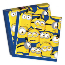 САЛФЕТКИ 33*33 20ШТ ТРЕХСЛОЙНЫЕ MINIONS 2 САЛФЕТКИ 33*33 20ШТ ТРЕХСЛОЙНЫЕ MINIONS 2